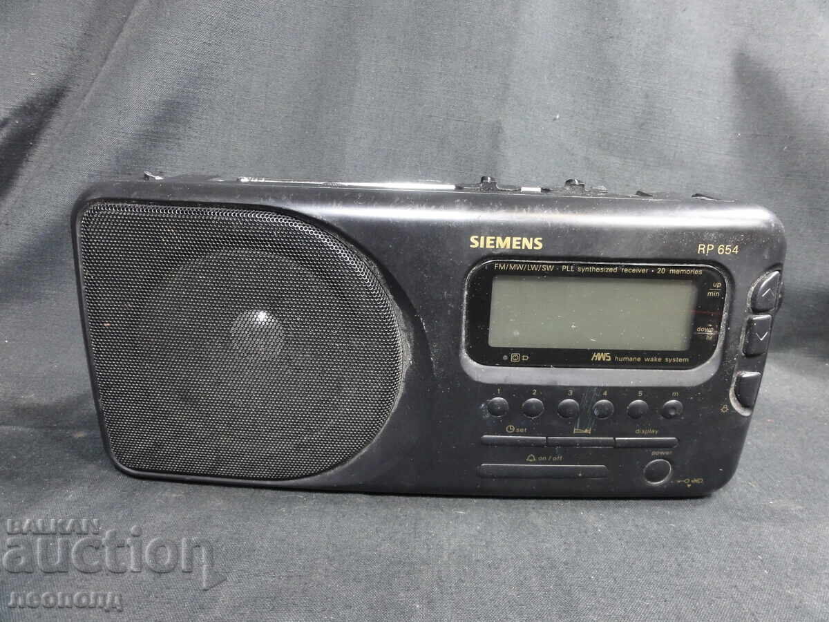 BZC STAR RETRO TRANSISTOR RADIO SIEMENS RP 654