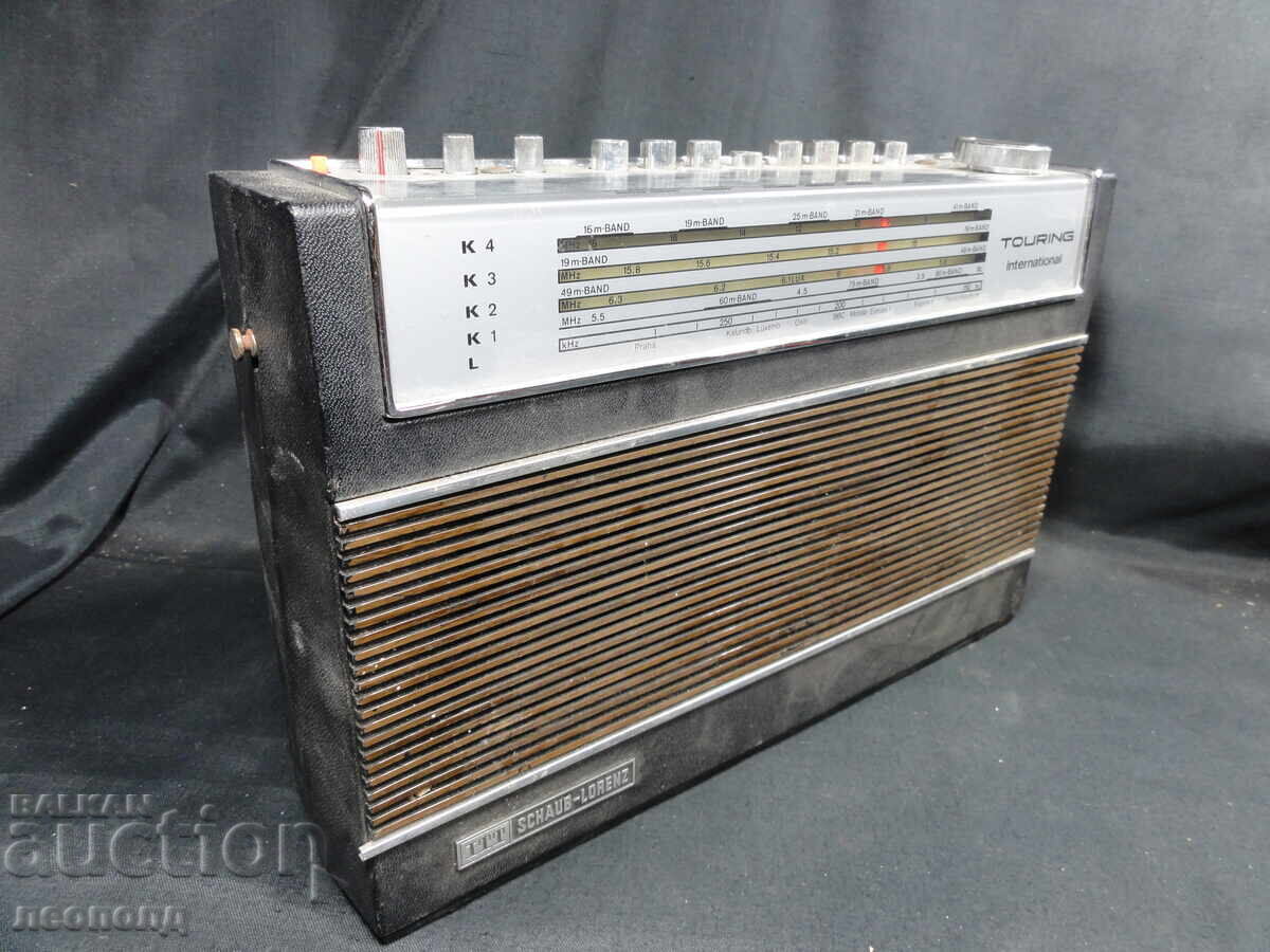 Auction  BZC STAR RETRO TRANSISTOR RADIO ITT SHAUB-LORENTZ TOURING
