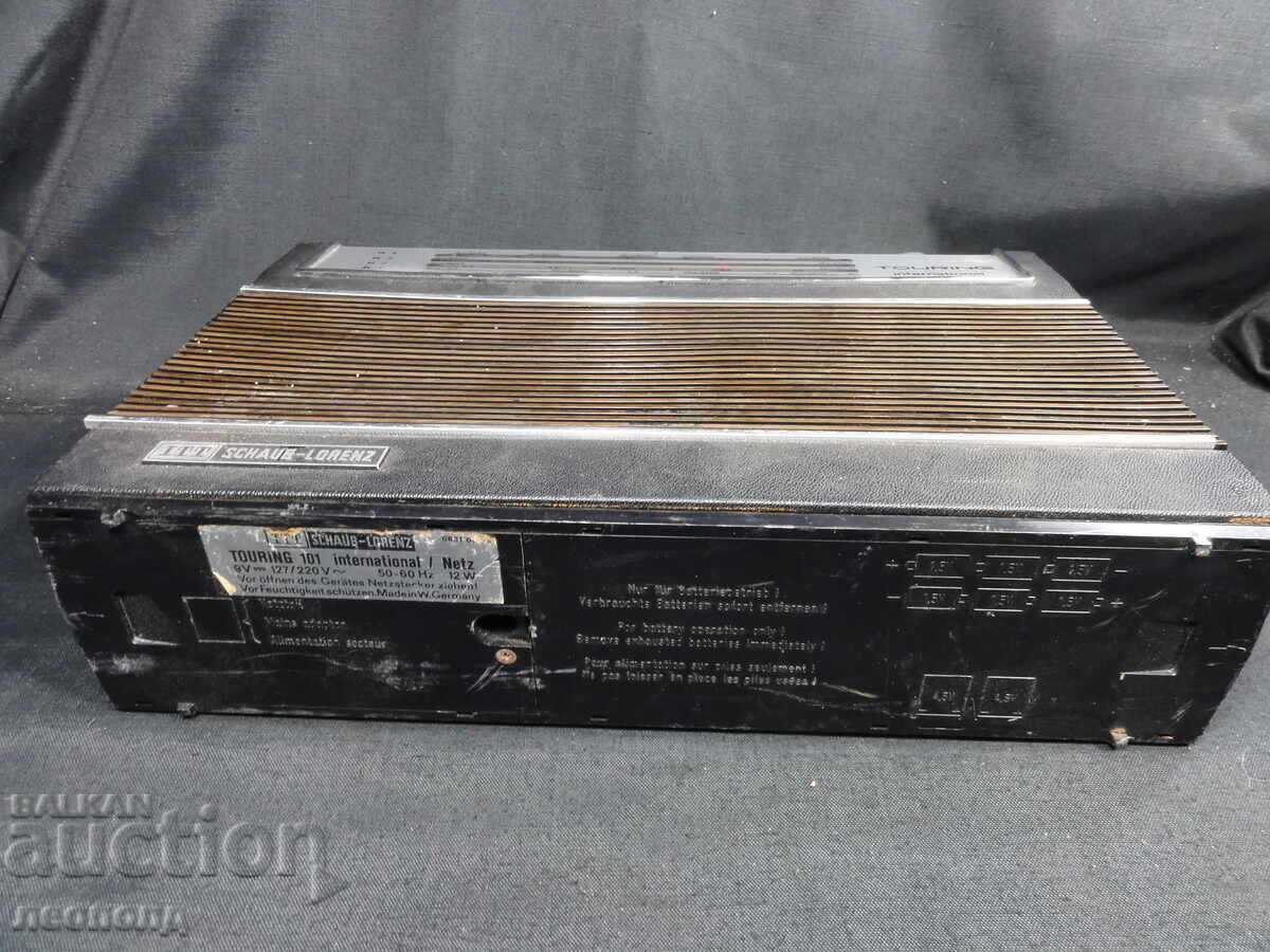 BZC STAR RETRO TRANSISTOR RADIO ITT SHAUB-LORENTZ TOURING - 6