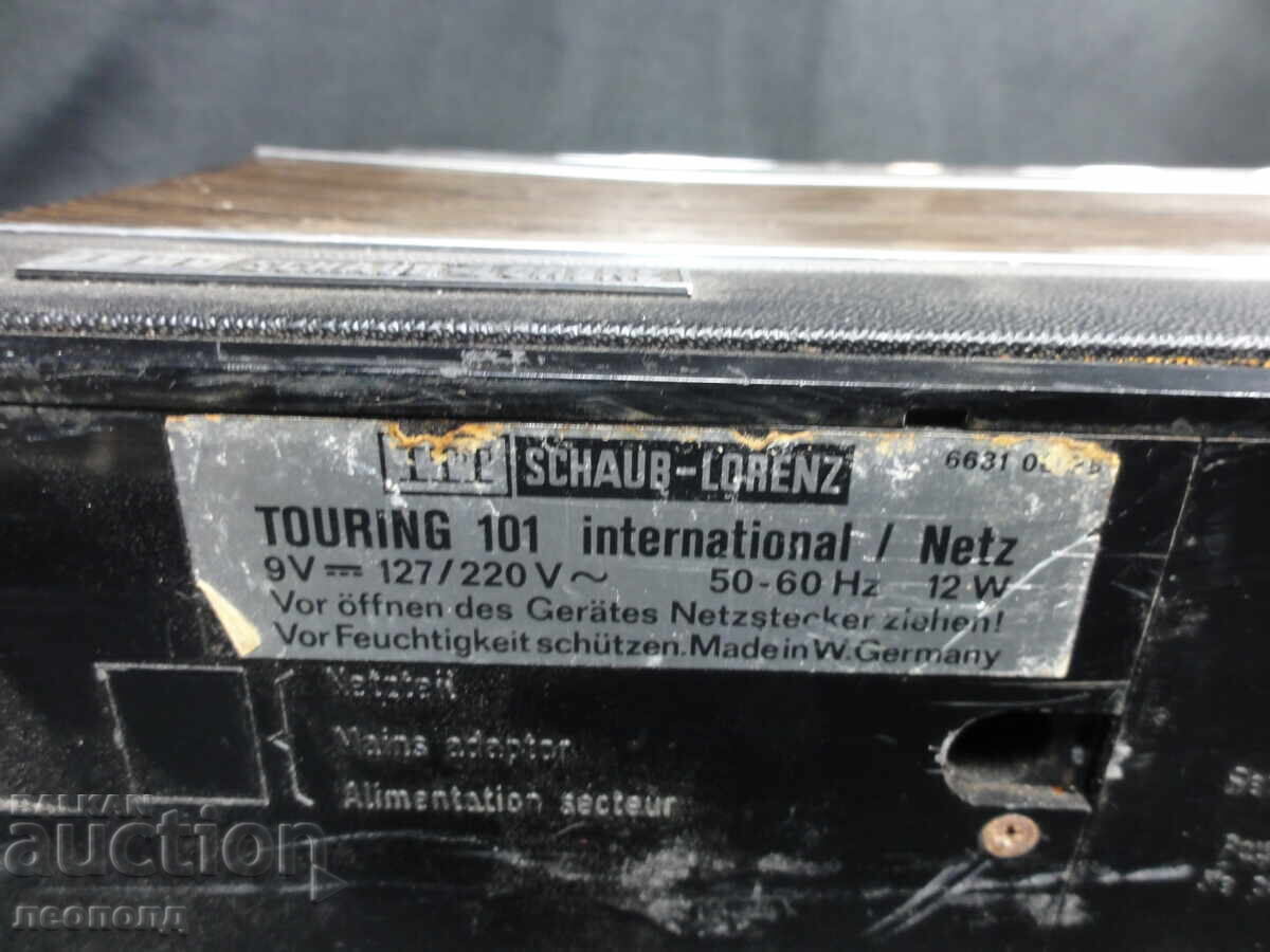 BZC STAR RETRO TRANSISTOR RADIO ITT SHAUB-LORENTZ TOURING - 7