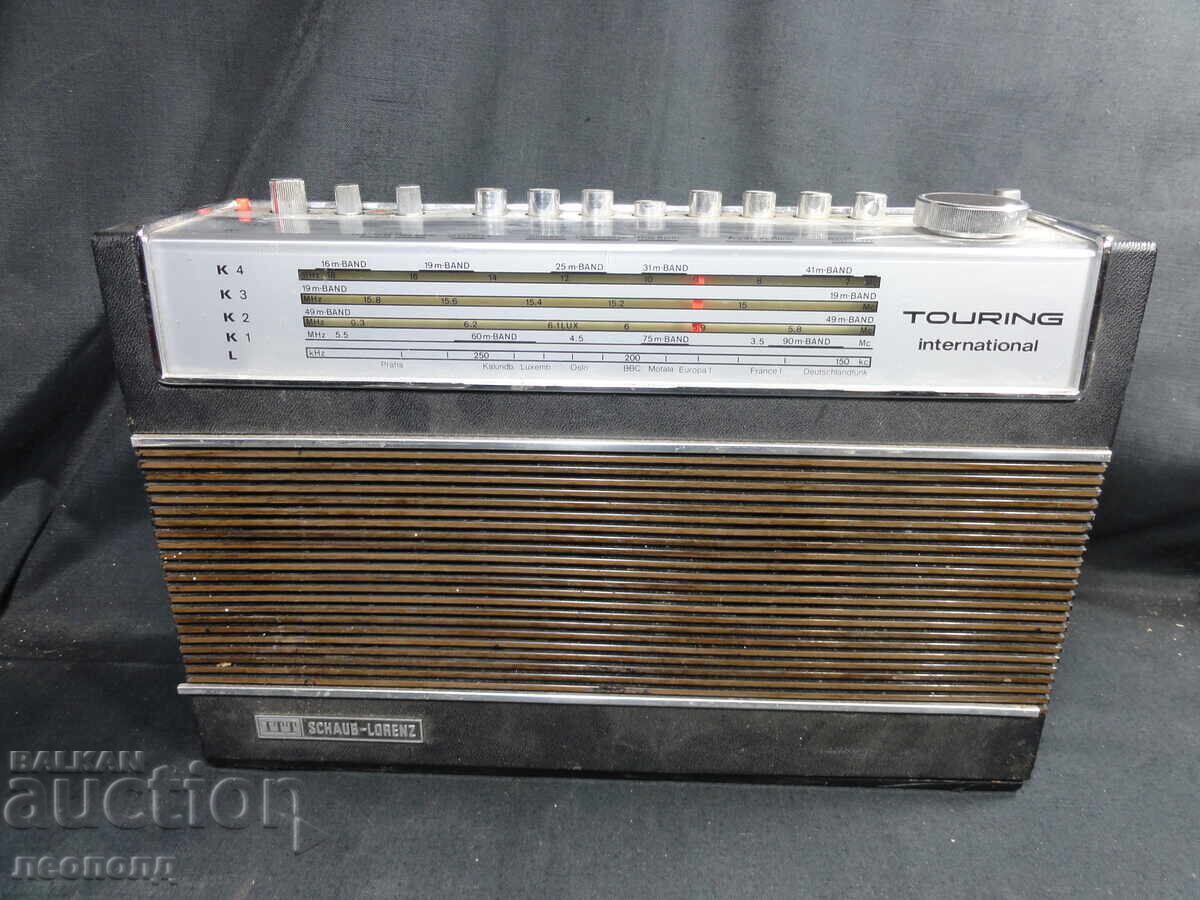 BZC STAR RETRO TRANSISTOR RADIO ITT SHAUB-LORENTZ TOURING