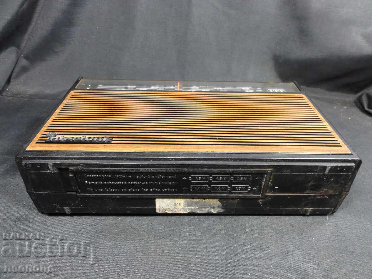 Vintage BZT Star Retro Transistor Radio ITT Schaub-Lorenz Camping - 6