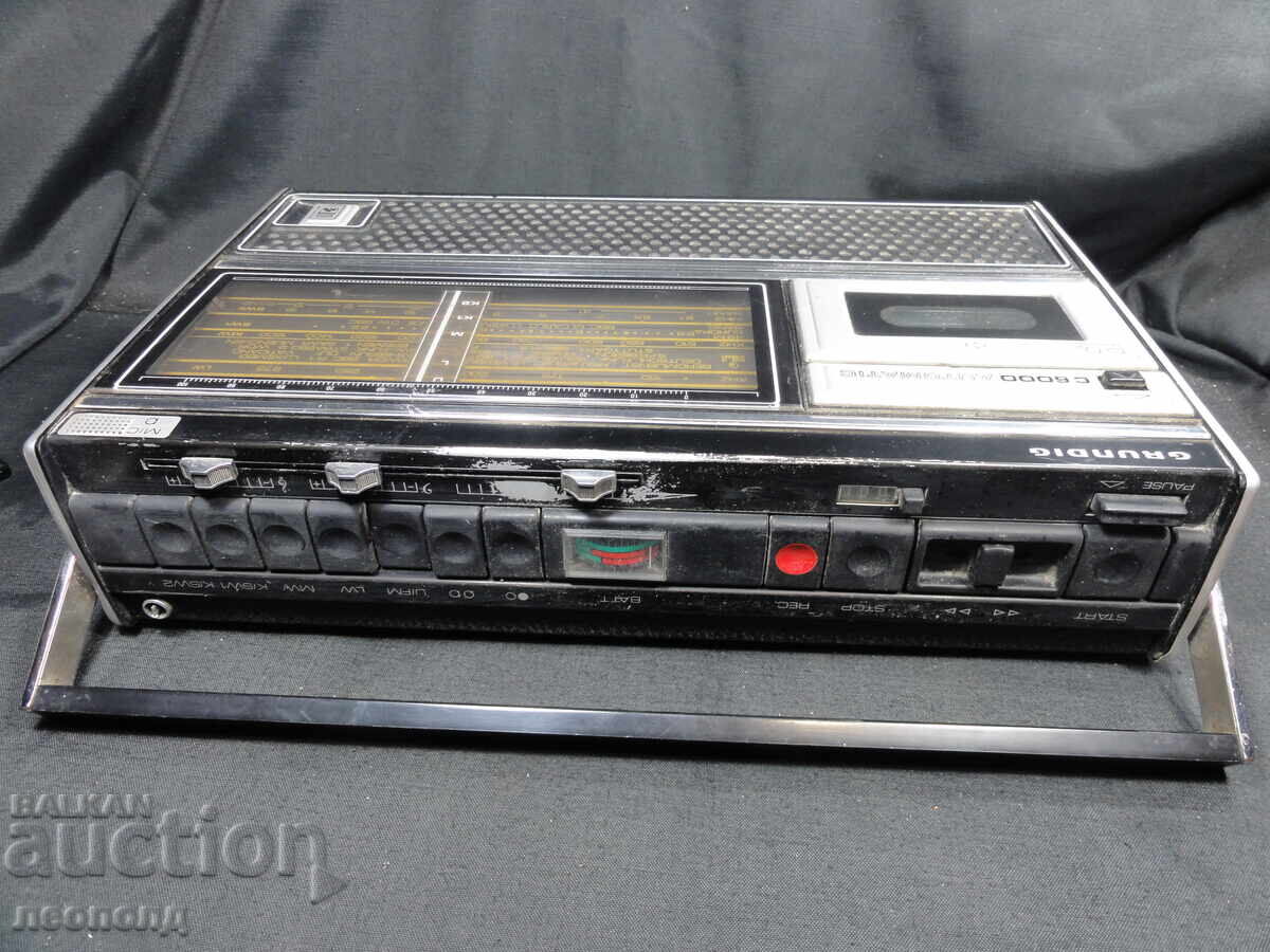 BZTs STAR Retro Transistor Radio Cassette Recorder GRUNDIG C 6000 - 5