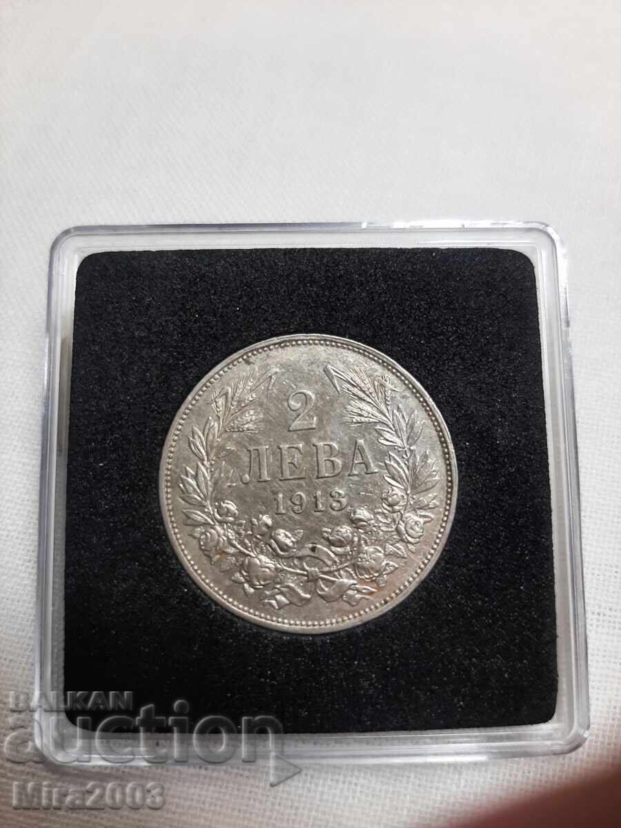 Аукцион 2 лева 1913г.