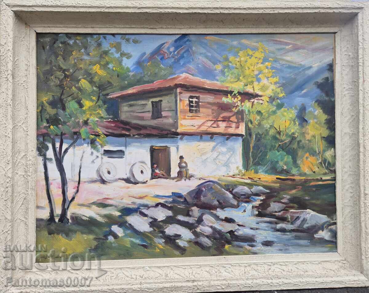 Auction Oil painting by NIKOLAI ILIEV Auction Oil painting by NIKOLAI ILIEV