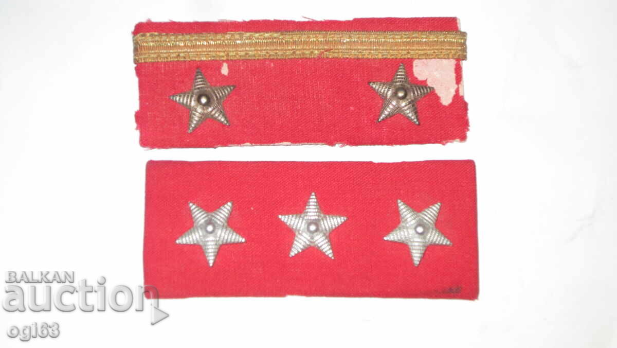 Lot de epoleți de brigadier socialiste 5