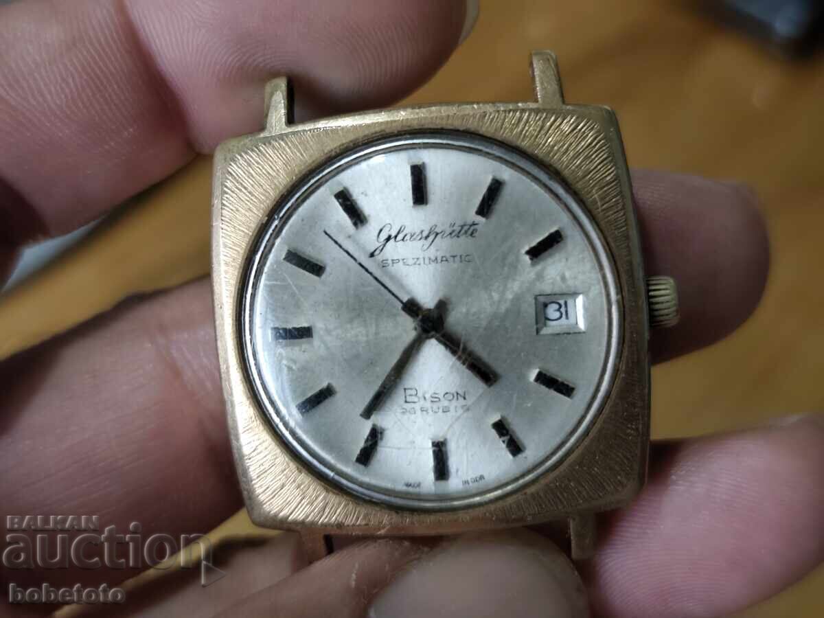Glashutte Bison Spezimatic GUB 26 Rubis Watch with price 130.00 BGN | € 66.47
