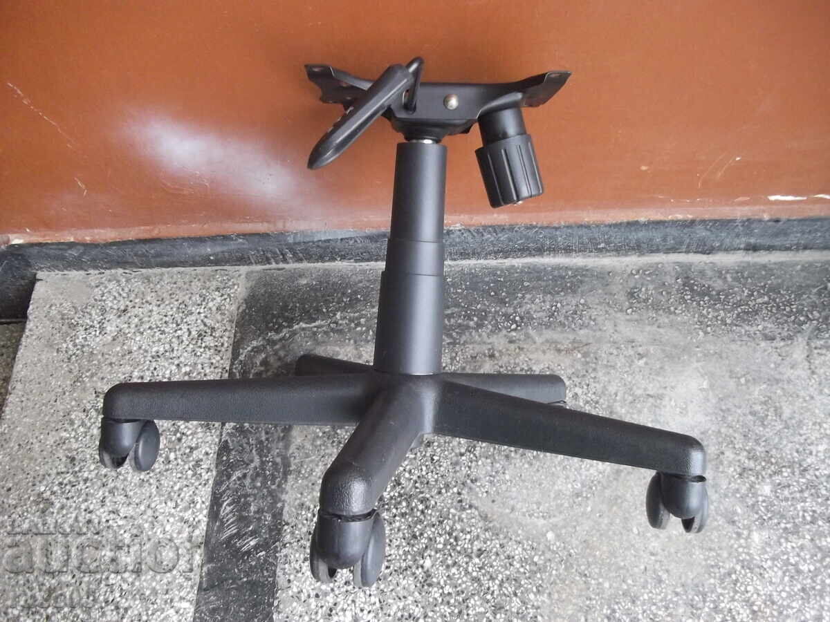 Swivel base with wheels, shock absorber and mechanism for office chair -9 - 6
