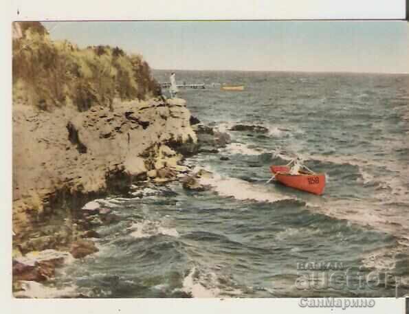 Картичка  България  Поморие  Яворовите скали 1*