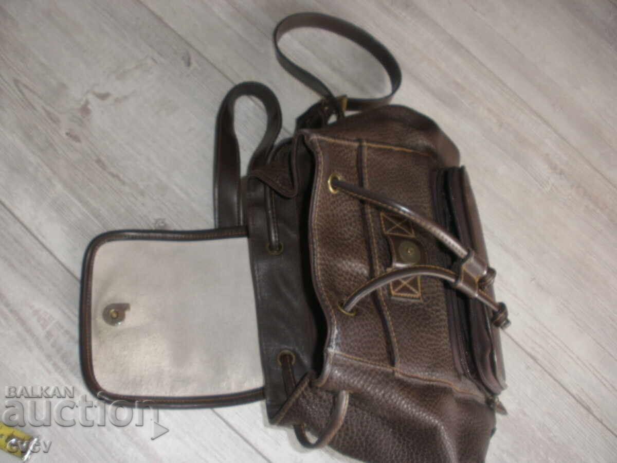 Rucsac - maro - piele naturală - B.Z.C - 7 Rucsac - maro - piele naturală - B.Z.C - 7