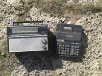 Christmas tree cash register + transistor VEF 206