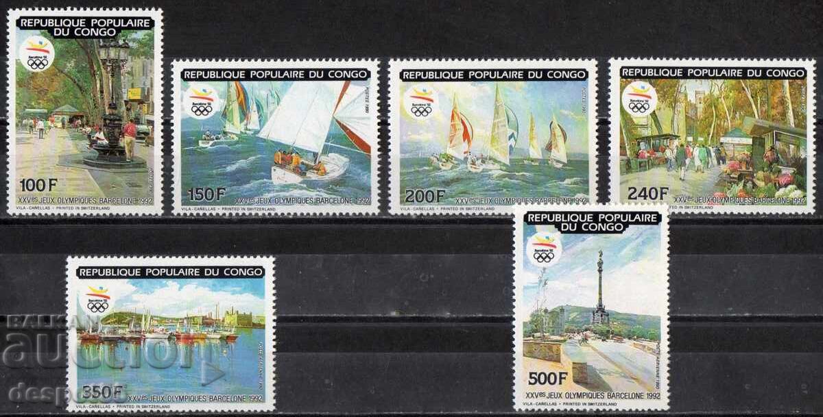 1990 Congo, Rep. Jocurile Olimpice - Barcelona, Spania, 1990