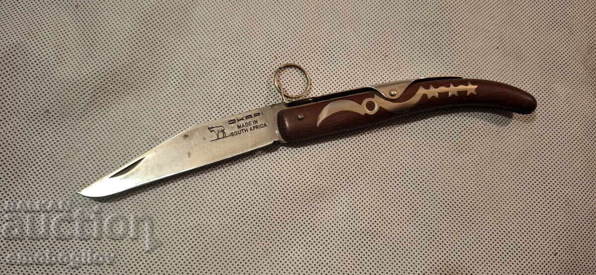 Τσέπης Μαχαίρι OKAPI made in SOUTH AFRIKA με τιμή 46.00 BGN | € 23.52 Τσέπης Μαχαίρι OKAPI made in SOUTH AFRIKA με τιμή 46.00 BGN | € 23.52