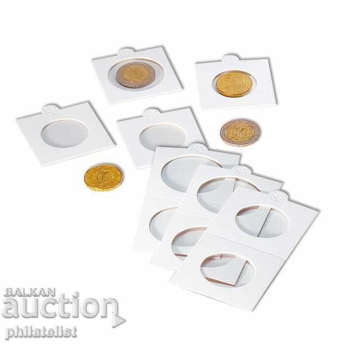 Leuchtturm αυτοκόλλητα χαρτονάκια νομισμάτων, 25 τεμάχια με τιμή 4.55 BGN | € 2.33