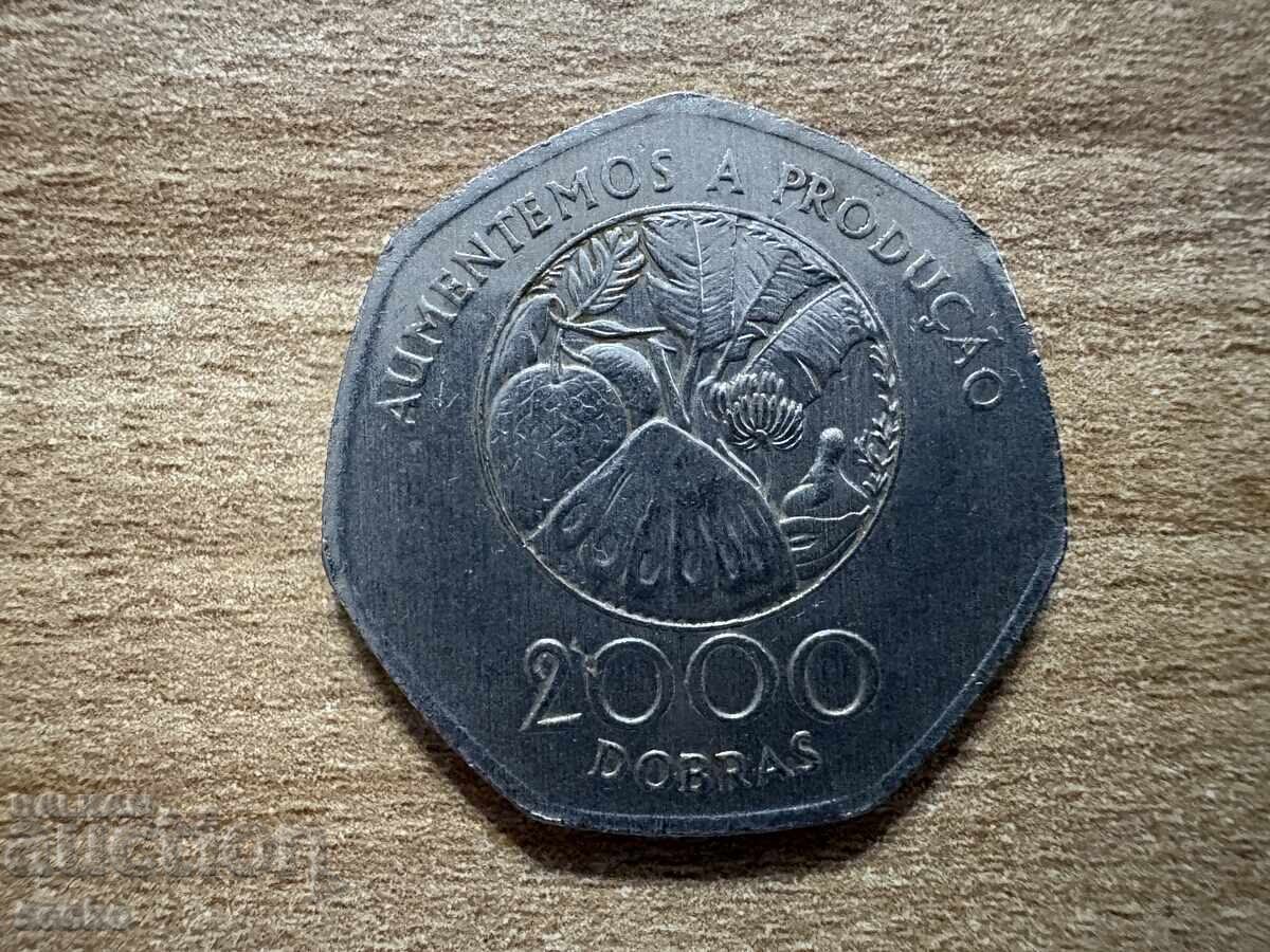 Sao Tome și Principe - 2000 dobre (1997)