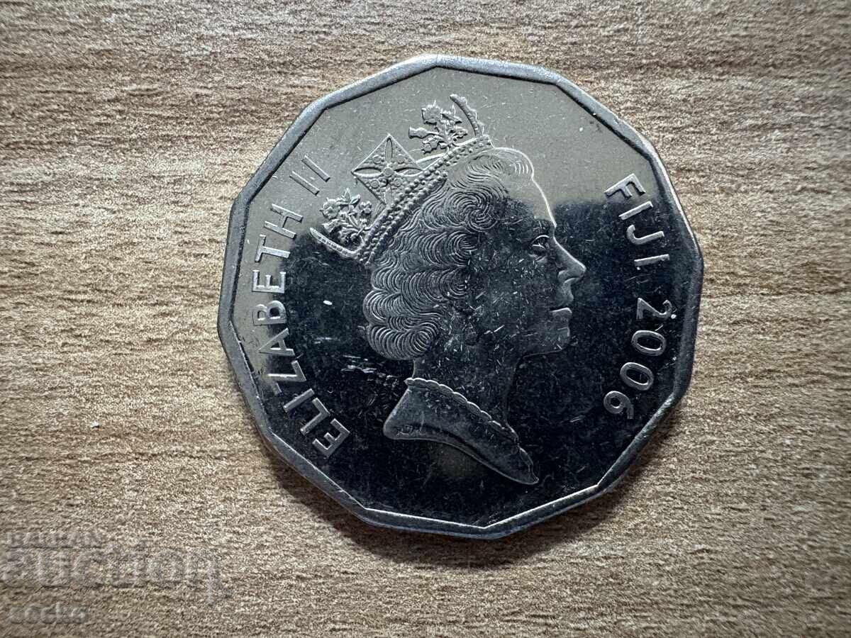 Φίτζι - 50 σεντ (2006) με τιμή 2.50 BGN | € 1.28 Φίτζι - 50 σεντ (2006) με τιμή 2.50 BGN | € 1.28