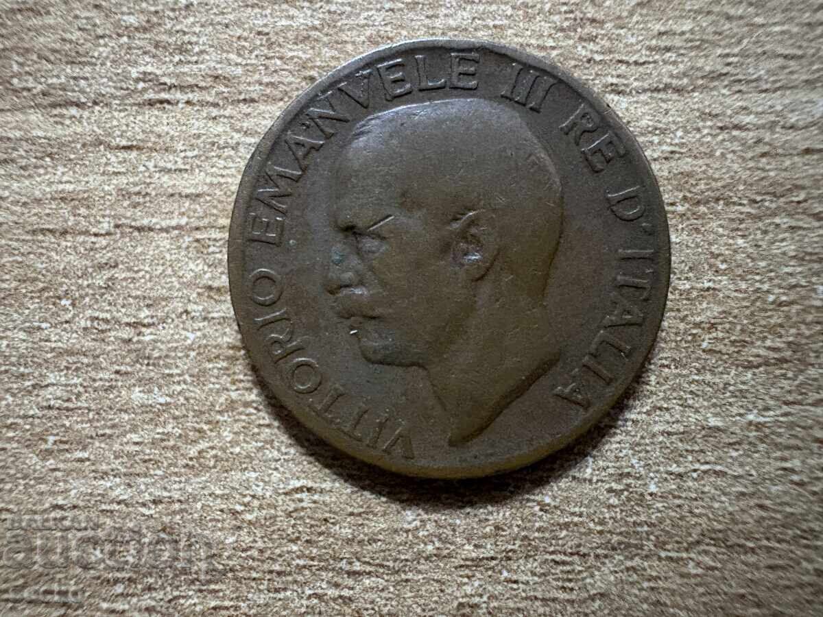 Италия - 5 чентезими (1922) с цена 0.75 лв. | € 0.38