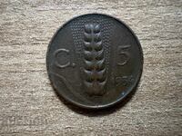 Italy - 5 centesimi (1934)