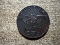 Italia - 5 centesimi (1939) - cupru