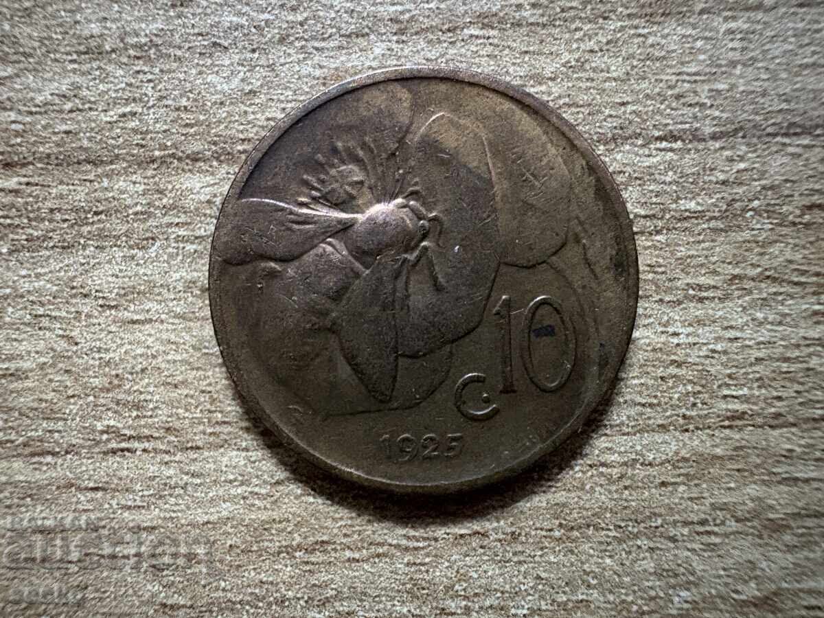 Italia - 10 centesimi (1925) Italia - 10 centesimi (1925)
