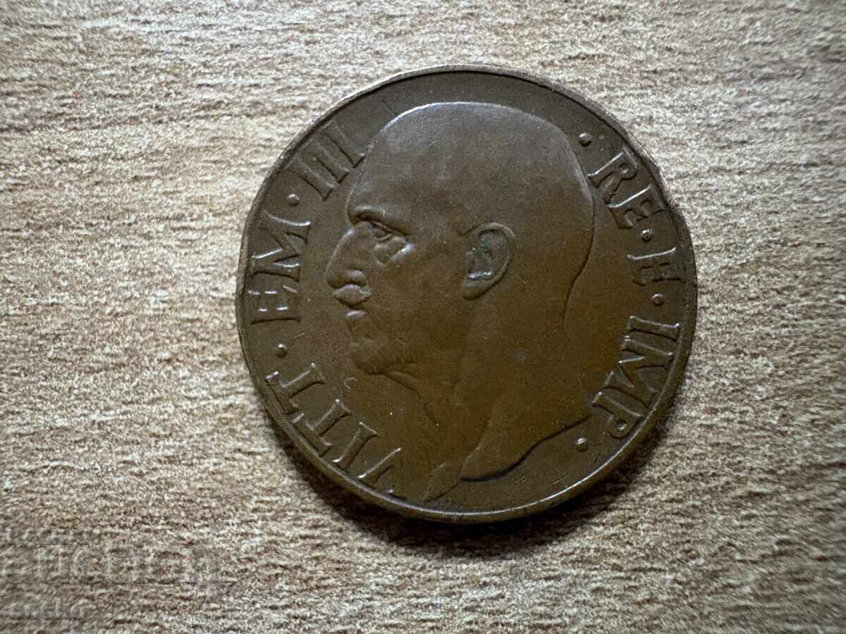Ιταλία - 10 centesimi (1938) με τιμή 1.60 BGN | € 0.82
