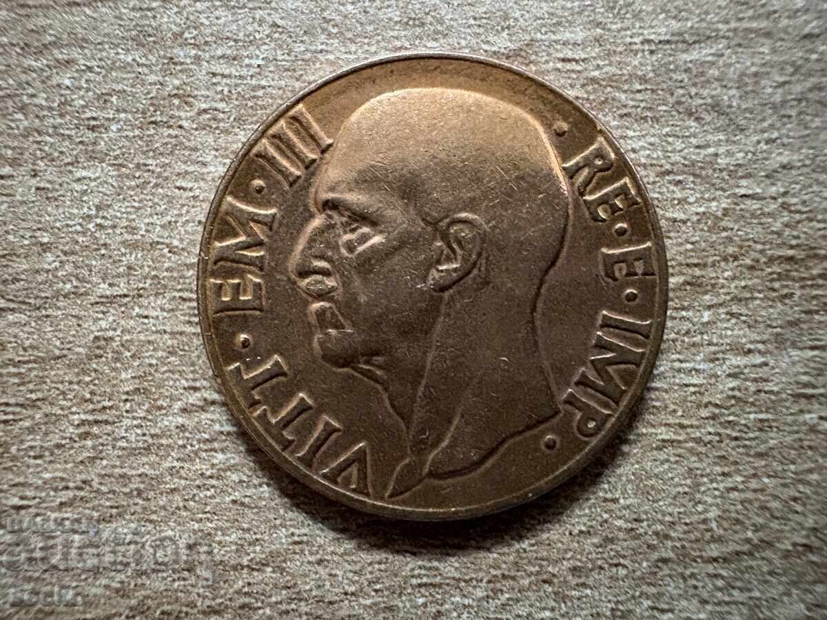 Ιταλία - 10 λεπτά (1939) - χαλκός με τιμή 1.00 BGN | € 0.51