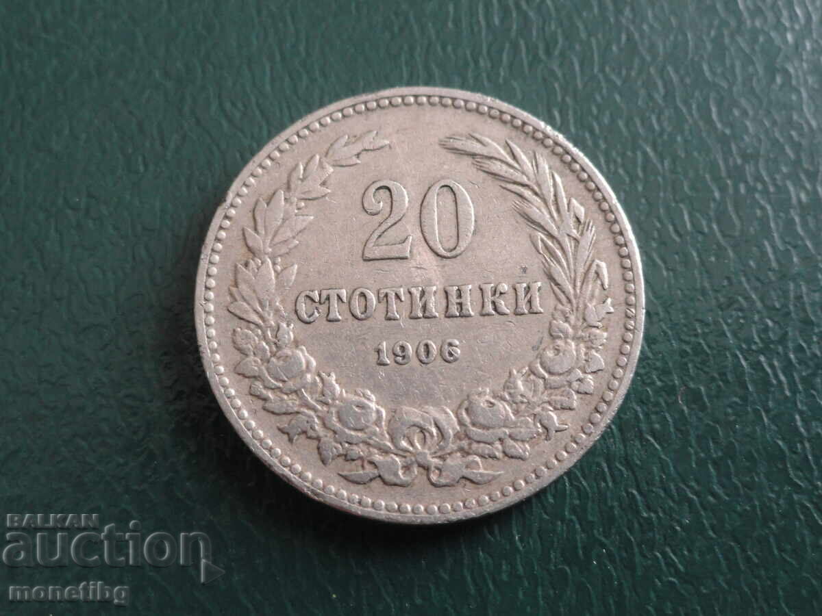 Bulgaria 1906 - 20 de cenți Bulgaria 1906 - 20 de cenți