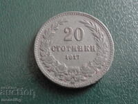 Bulgaria 1917 - 20 Stotinki