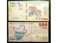 Μπουρούντι, 500 φράγκα 2018, UNC