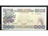 Guineea, Guineea, 100 franci 2015, UNC