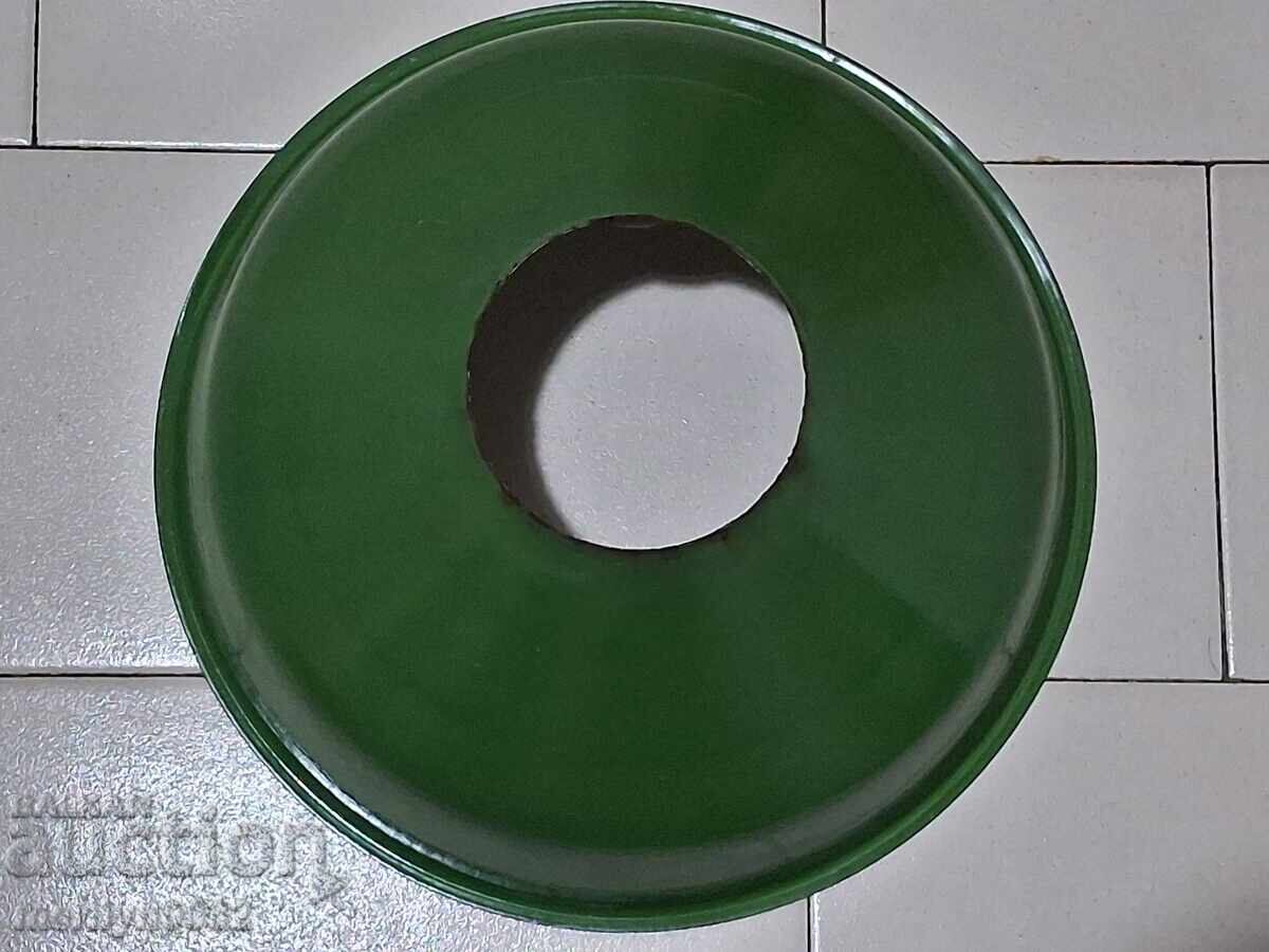 Auction  Double-sided enameled reflector lamp enamel 60s-70s