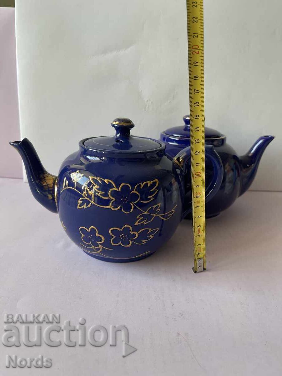 Πορσελάνινη παρτίδα τσαγιέρες με τιμή 4.80 BGN | € 2.45