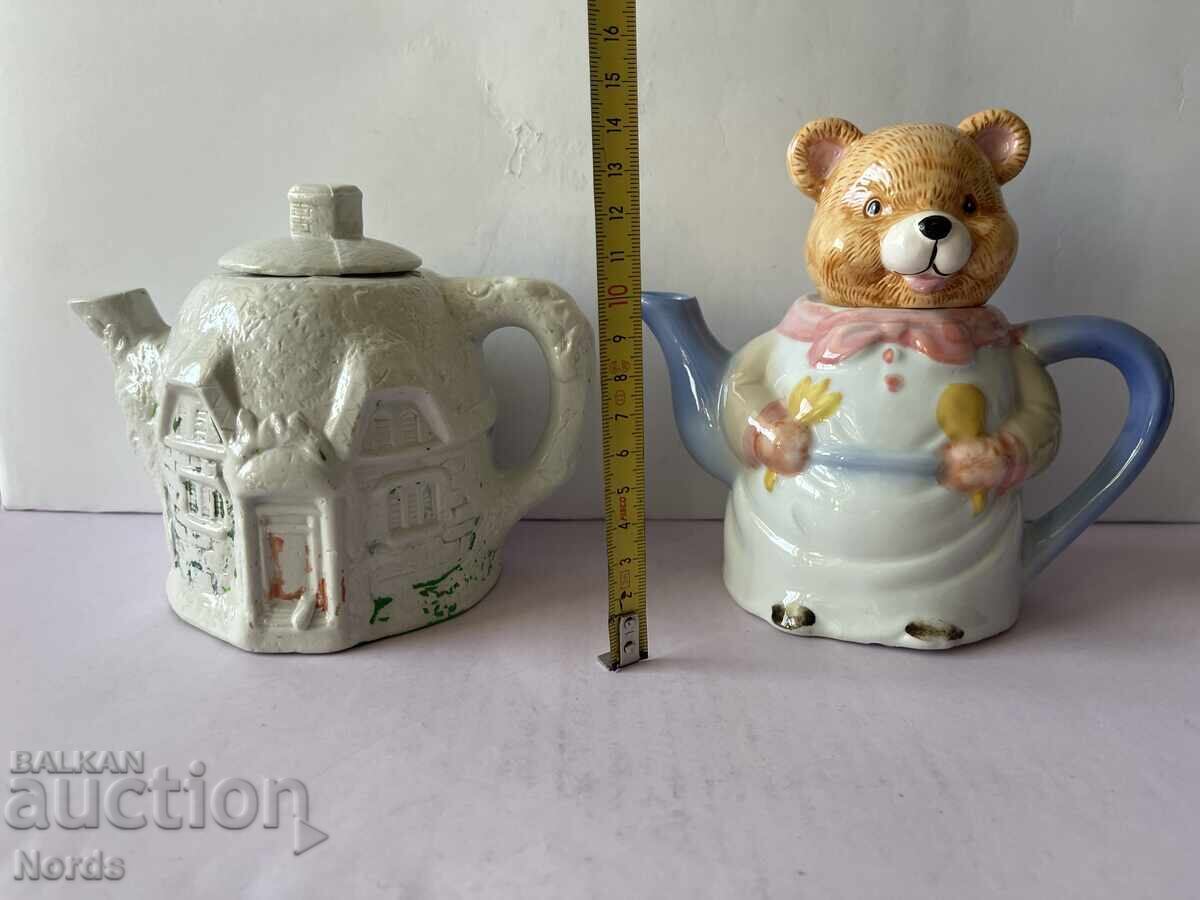 Παράδοση Πορσελάνινη παρτίδα τσαγιέρες