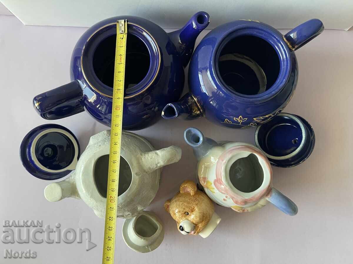 Πορσελάνινη παρτίδα τσαγιέρες - 6