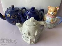 Πορσελάνινη παρτίδα τσαγιέρες