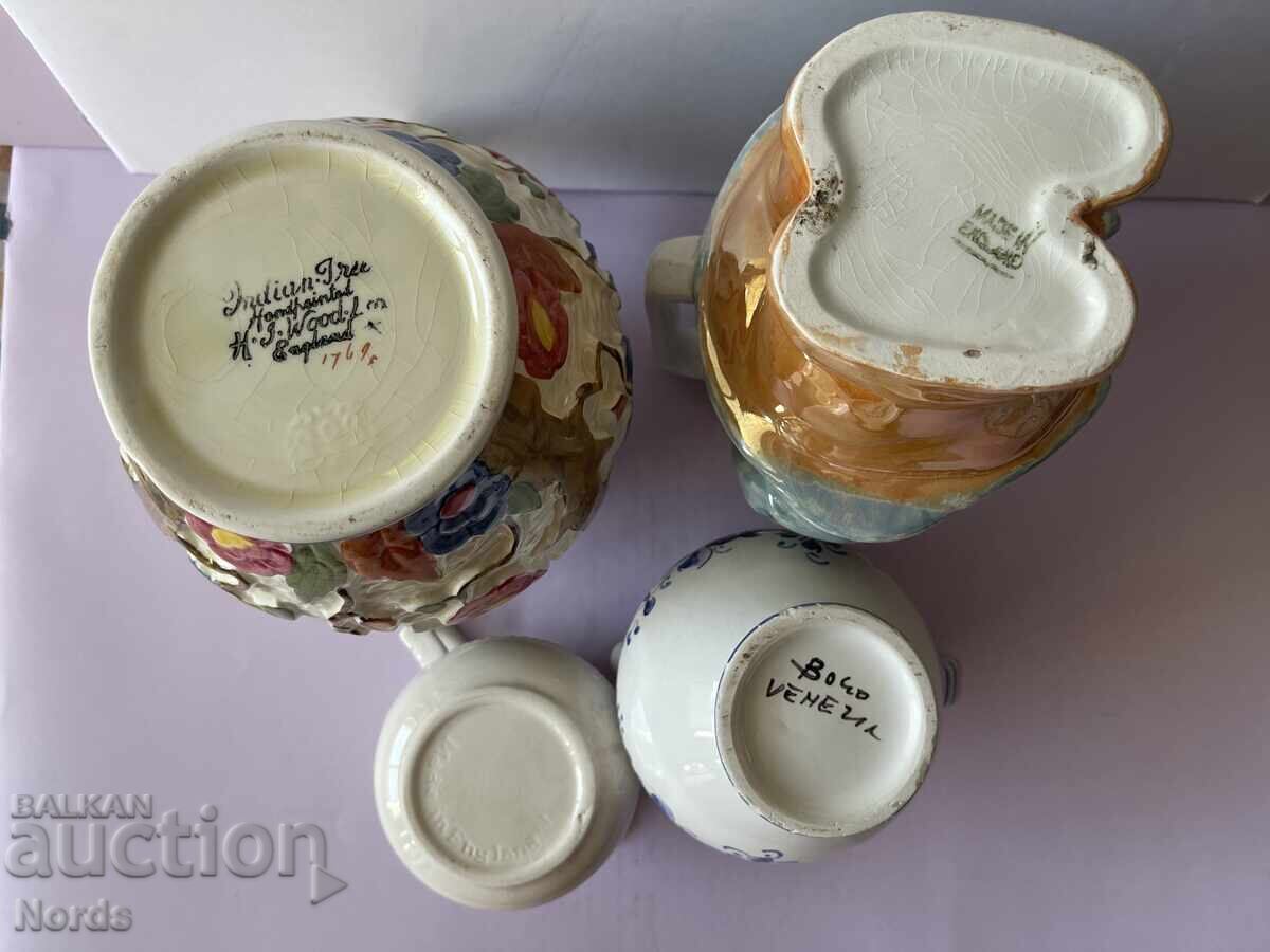 Delivery of Porcelain lot of pitchers Delivery of Porcelain lot of pitchers