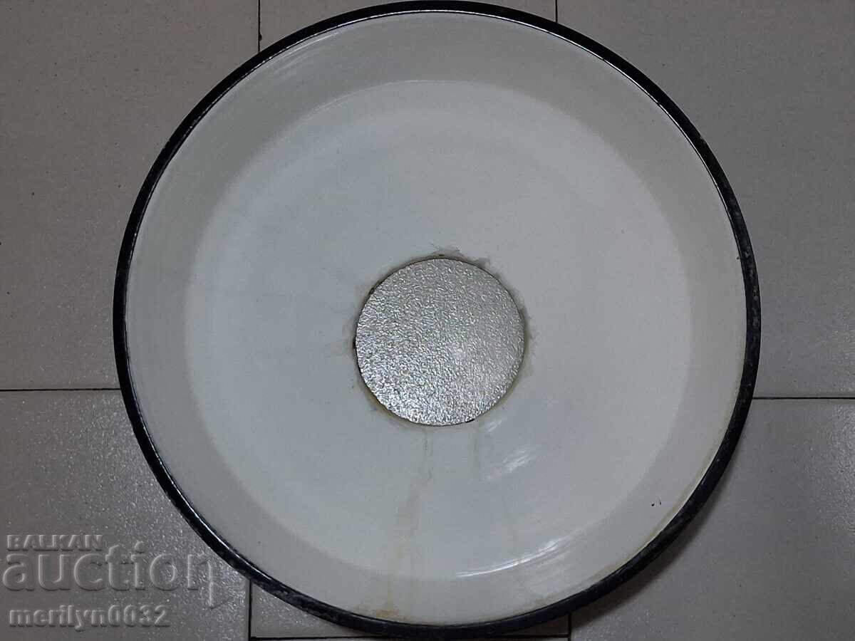 Double-sided enameled reflector lamp enamel 60s-70s with price 49.00 BGN | € 25.05