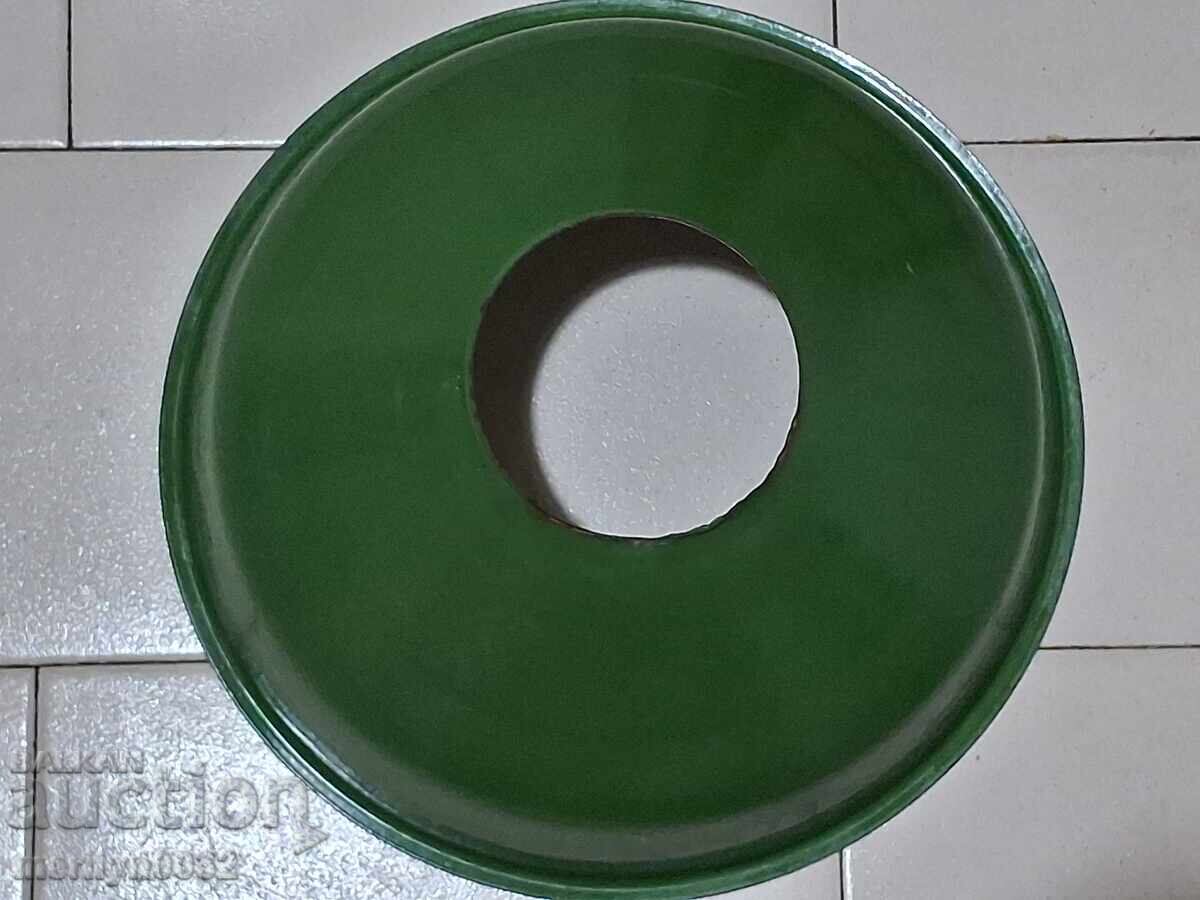 Auction  Double-sided enameled reflector lamp enamel 60s-70s