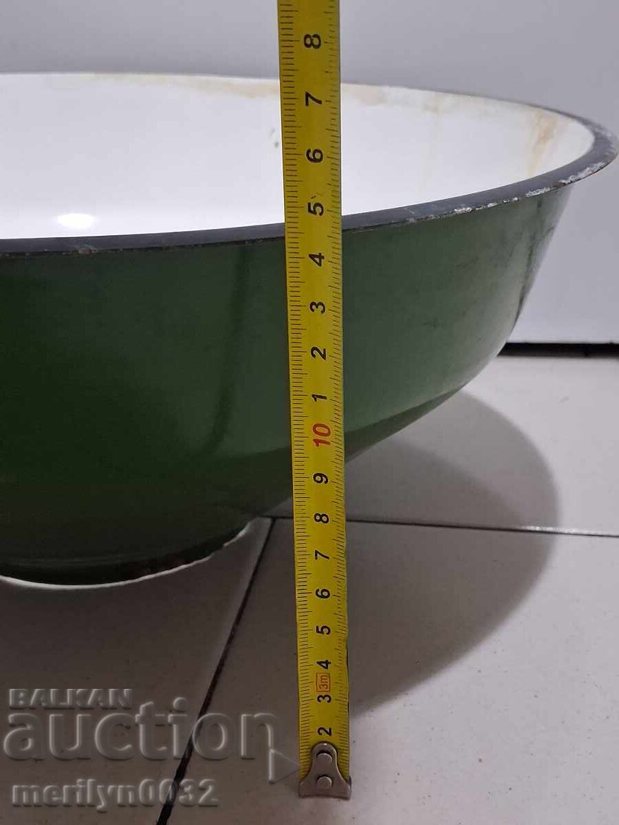 Double-sided enameled reflector lamp enamel 60s-70s - 5