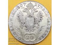 20 Kreuzer 1807 Austria A - Vienna silver - rare!