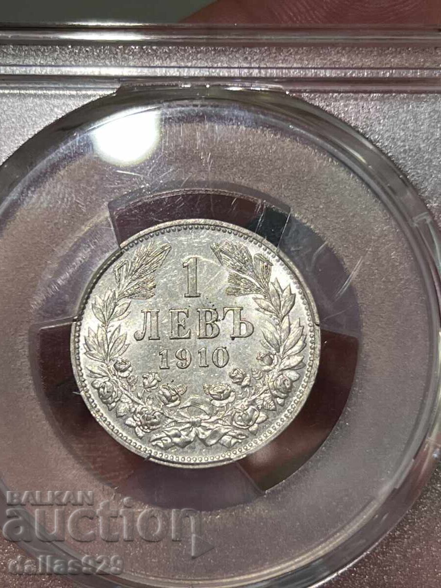 1 лев 1910 ms61 с цена 479.00 лв. | € 244.91 1 лев 1910 ms61 с цена 479.00 лв. | € 244.91