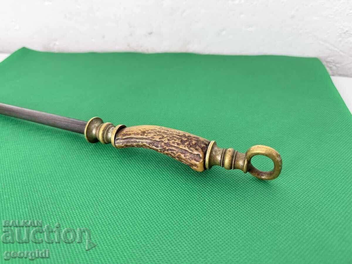 Auction Old German sharpening steel / honing steel - F. Dic. №7638 Auction Old German sharpening steel / honing steel - F. Dic. №7638