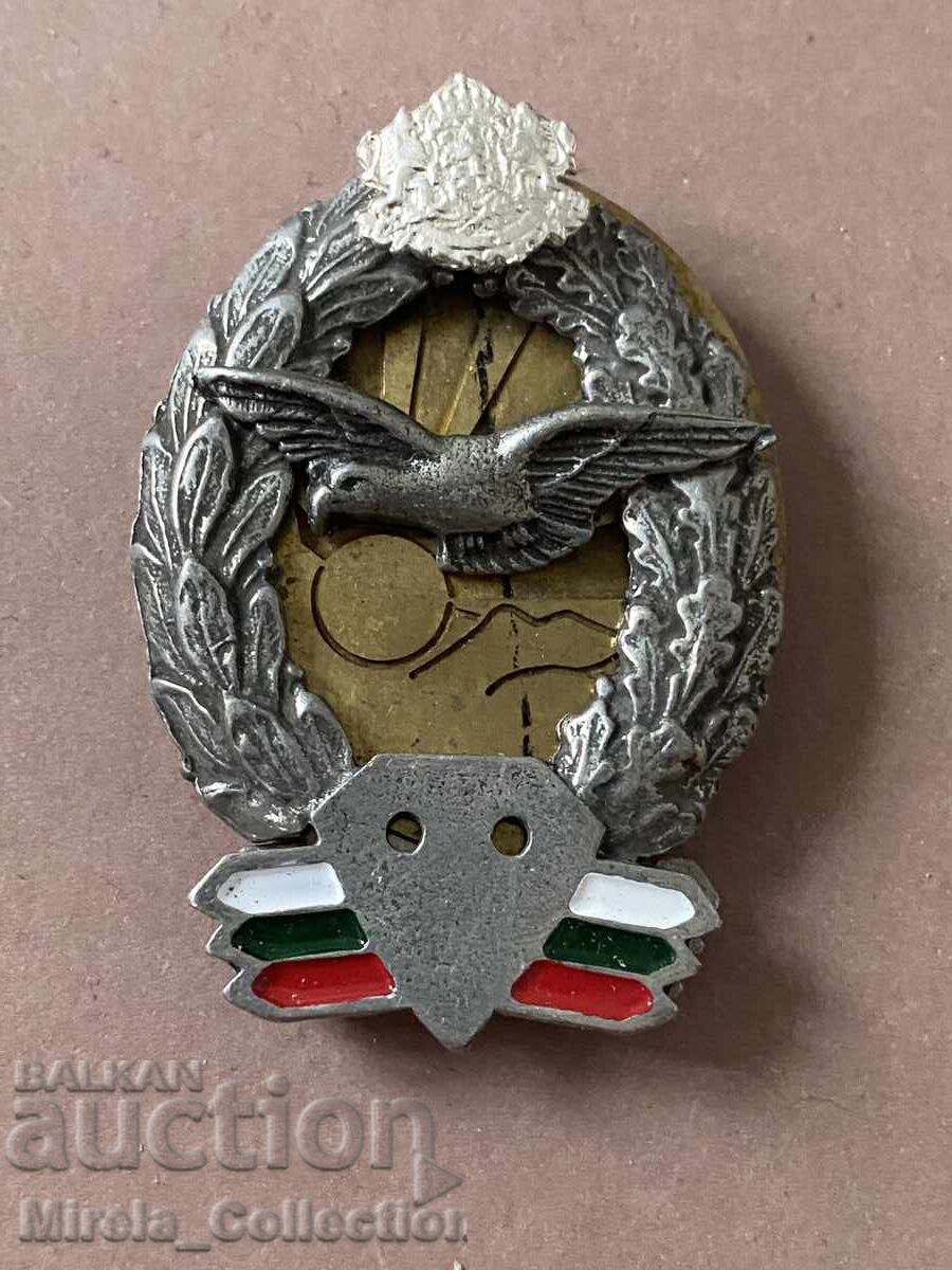 Livrarea Insignă de piept bulgară pilot aviator clasa 1 sau 2 Livrarea Insignă de piept bulgară pilot aviator clasa 1 sau 2