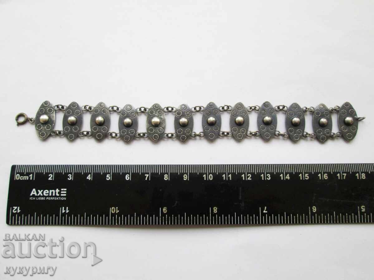 Παλιά γυναικεία βραχιόλι από 12 κρίκους κόσμημα για παραδοσιακή φορεσιά - 6