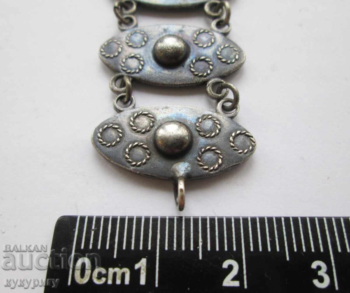 Παλιά γυναικεία βραχιόλι από 12 κρίκους κόσμημα για παραδοσιακή φορεσιά - 7