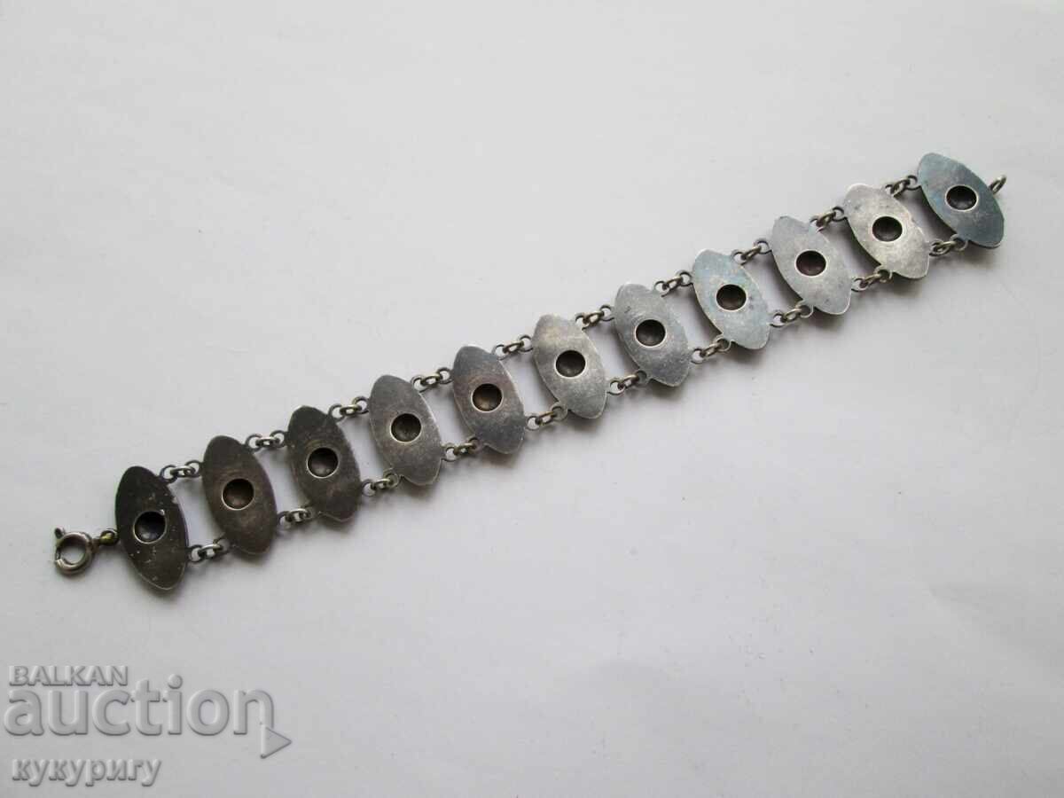 Old lady's bracelet of 11 links, jewelry for a folk costume with price 25.00 BGN | € 12.78 Old lady's bracelet of 11 links, jewelry for a folk costume with price 25.00 BGN | € 12.78