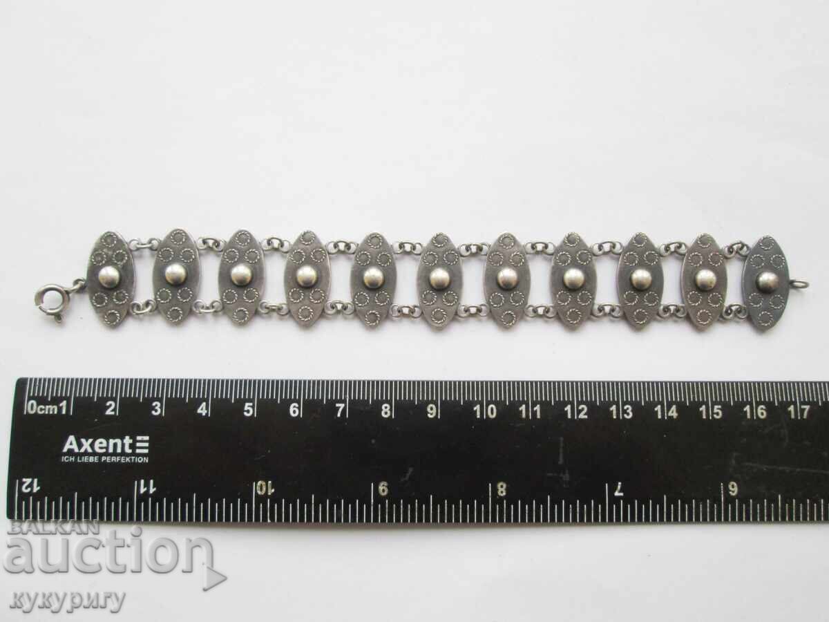 Old lady's bracelet of 11 links, jewelry for a folk costume - 6 Old lady's bracelet of 11 links, jewelry for a folk costume - 6