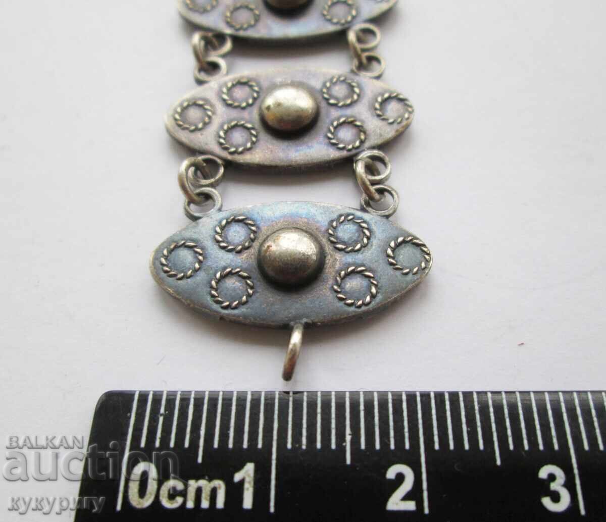Old lady's bracelet of 11 links, jewelry for a folk costume - 7 Old lady's bracelet of 11 links, jewelry for a folk costume - 7