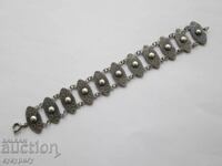 Brățară veche de damă cu 11 zale, bijuterie pentru costum popular