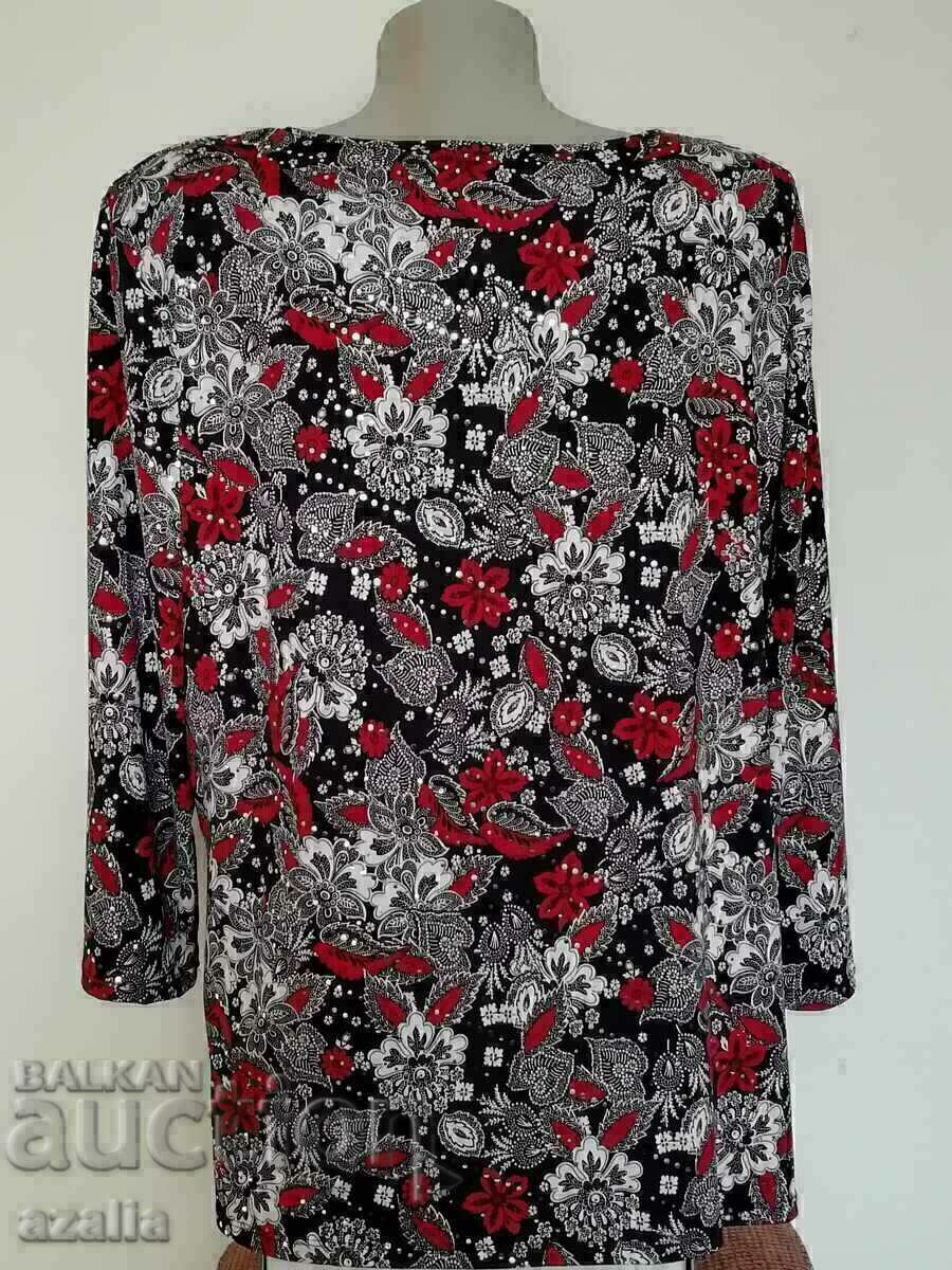 Auction  Elegant new color blouse XL